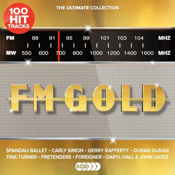 VA - 100 Hit Tracks꞉ Ultimate FM Gold (5CD) (2022)
